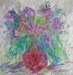 Narozeninová kytice / Birthday Purple Bouquet